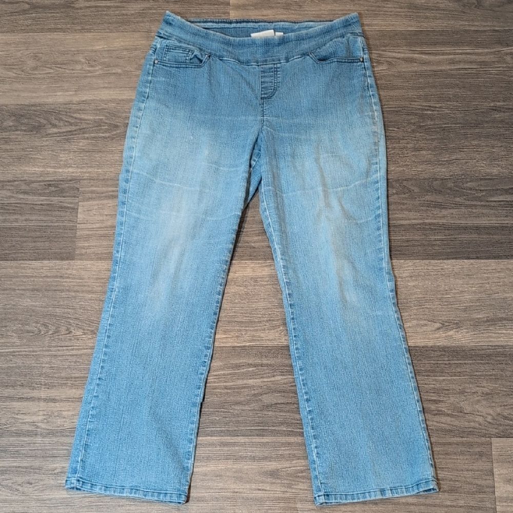 Classic Blue Straight Leg Women's Jeans